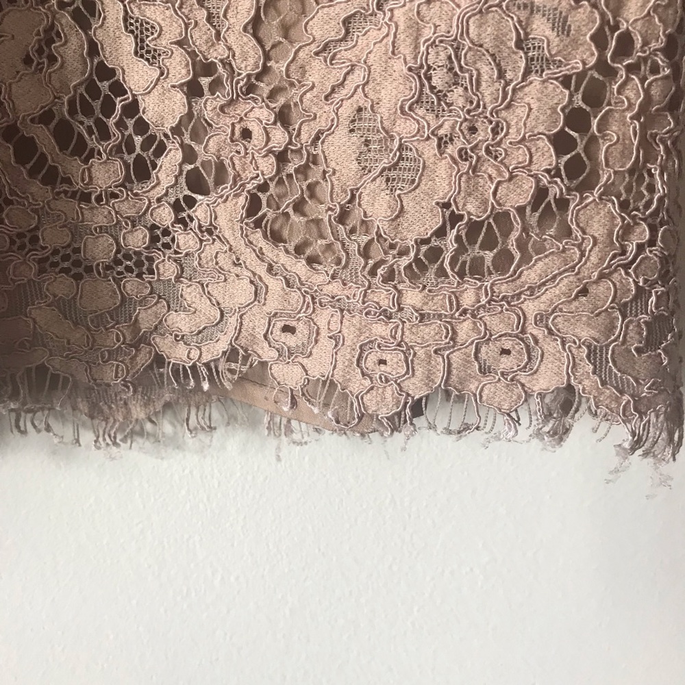 FINAL J. Crew TALL Lined Lace Sleeveless Top - Picture 5 of 7